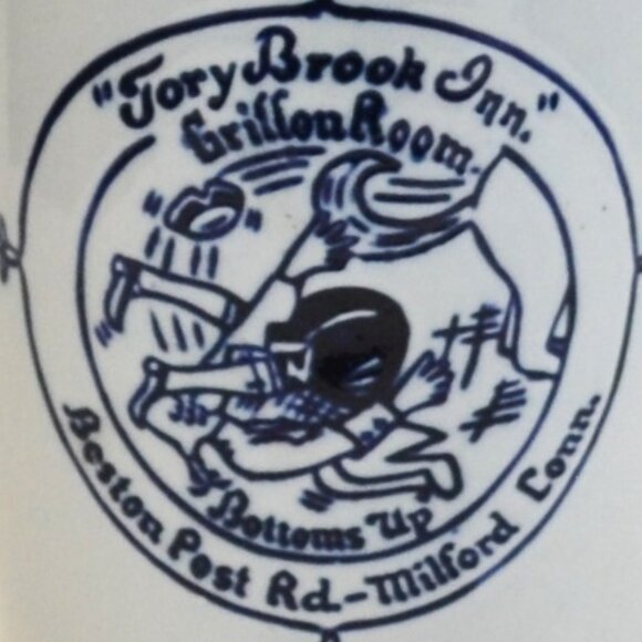 Ceramic Coffee Mug Tory Brook Inn Milford Ct Lowenbrau Logo Drinkware Souvenir - Picture 8 of 9